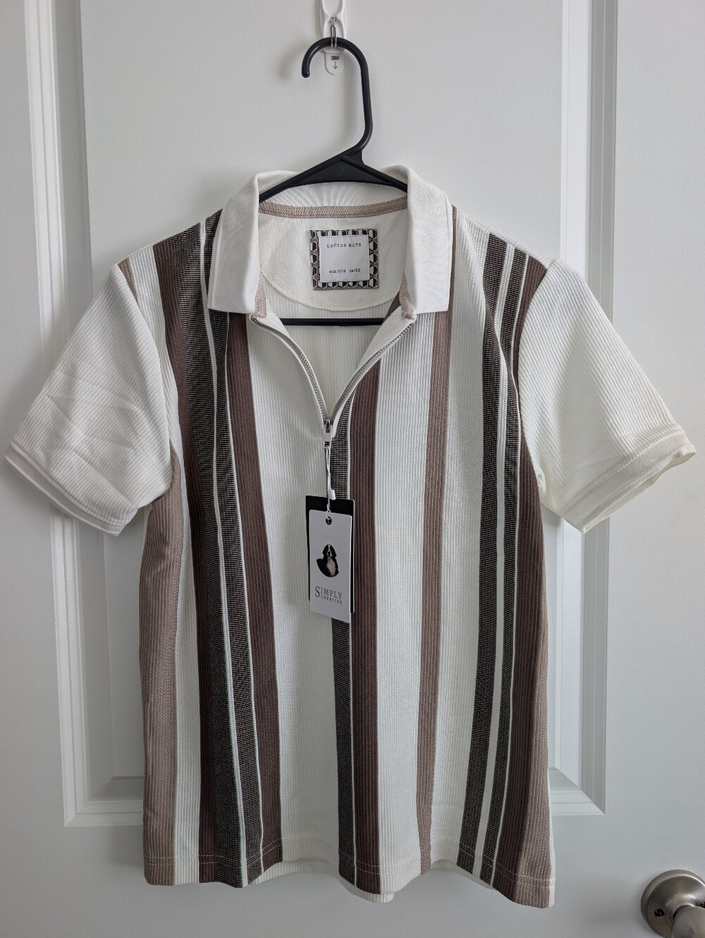 Cactus Boys Zip up Shirt